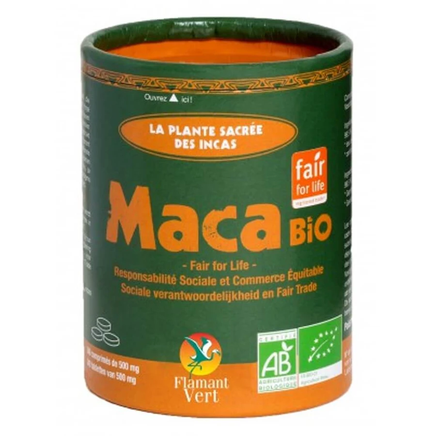 Flamant Vert Maca bio planta sagrada de los Incas 340 vompresse