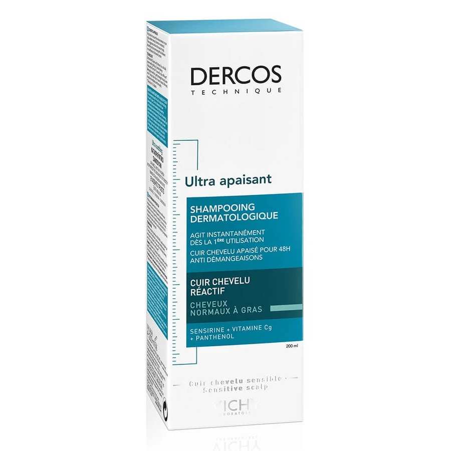 Vichy Dercos Ultra Soothing Shampoo Normal to oily hair 200ml