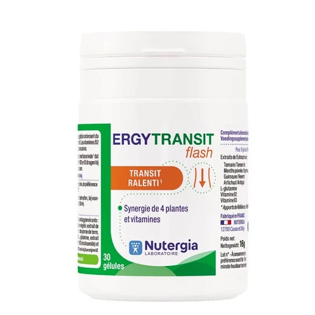 Nutergia Ergytransit Flash Slow Transit 30 Kapseln