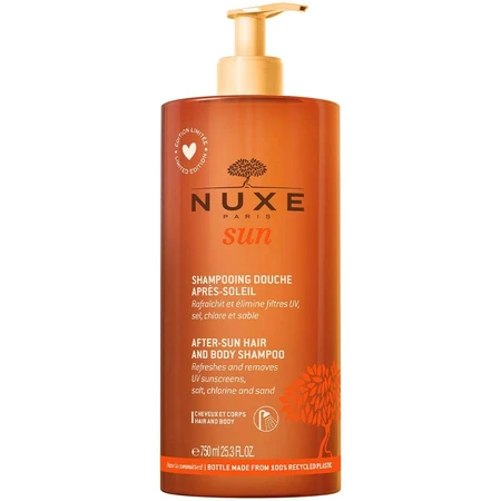 Nuxe Sun Shampoo moisturizing after-sun body and hair shower 750ml