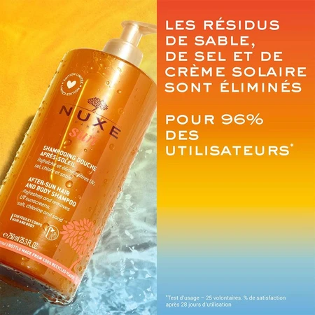Nuxe Sun Shampoo moisturizing after-sun body and hair shower 750ml
