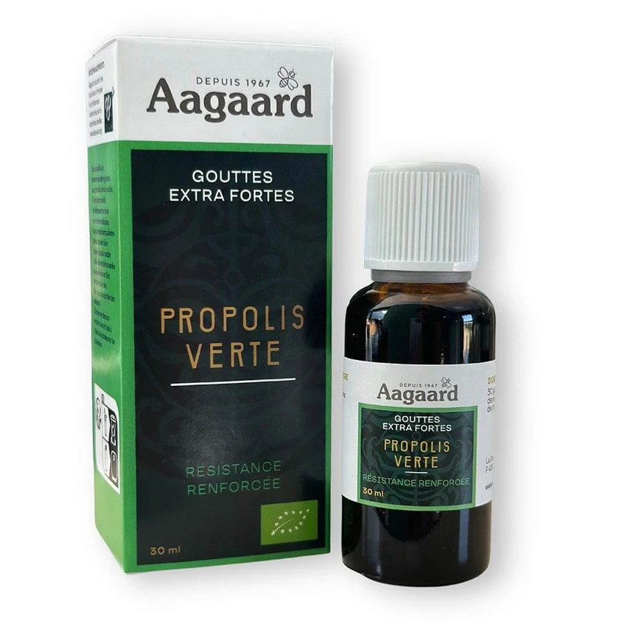 Aagaard Green Propolis Extra Strength Bio-Tropfen, 30 ml