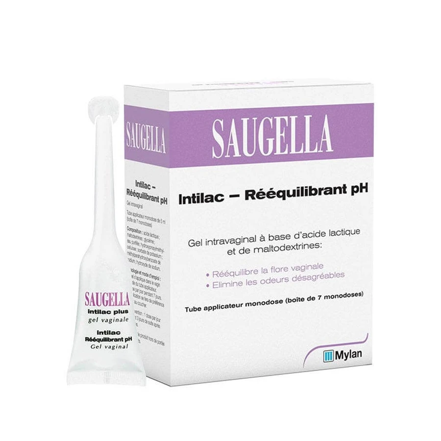 Saugella Intilac Intravaginale Gel pH balancerend 7 Eenmalige dosis
