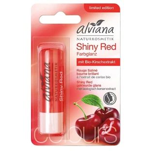 Alviana Brightness Balm Red cu extract de cireșe organice 4.5g