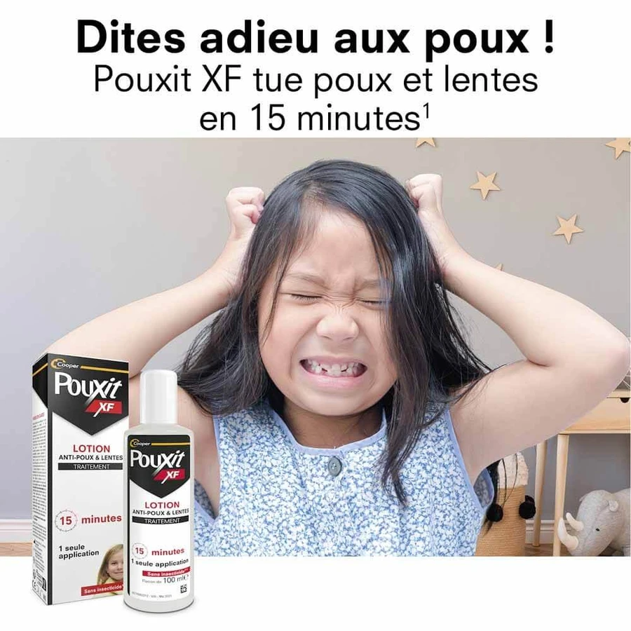 Pouxit XF Lotion Anti-Poux et Lentes 2x100ml