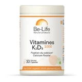 Be-Life Vitamine K2+D3 1000 30 gélules