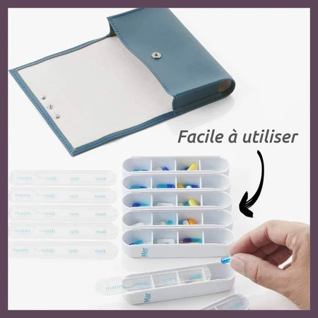 Pilbox Liberty wekelijkse pillendispenser