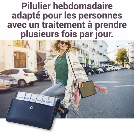 Pilbox Liberty wekelijkse pillendispenser