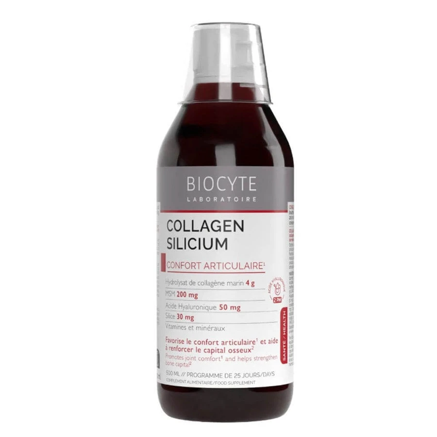 Biocyte Health Collageen Silicum met collageen en hyaluronzuur Confort Articulaire 500ml