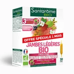 Santarome Jambes Legeres 20 ampollas + 10 gratis Bio Favorise la circulation 300 ml