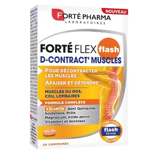Forté Pharma Forté Flex D-Contract muscoli sollievo immediato 20 compresse