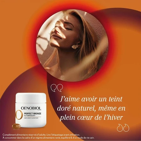 Oenobiol Perfect Bronze Selbstbräuner 30 Kapseln