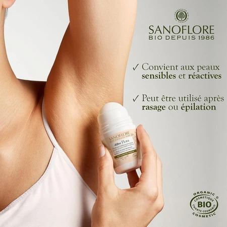 Sanoflore Deodorant Bille Nuage De Fraicheur Bio Efficacite 24h 50 ml