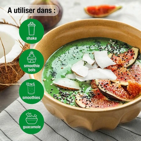 Purasana Bio Spirulina-Pulver 200 g