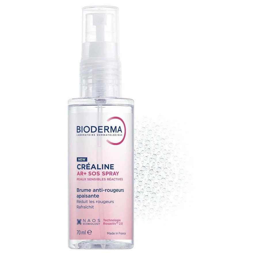 Bioderma Crealine AR+ Sos Spray Peaux Sensibles Réactives 70ml