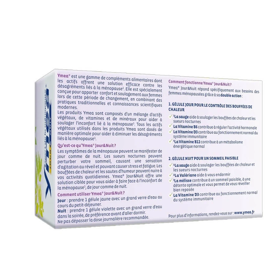 Ymea Menopauză noapte și zi 128 capsule