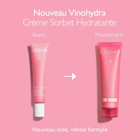 Caudalie VinoHydra Hydraterende Sorbet Crème Gevoelige Huid 60ml