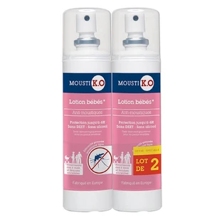Mousti K.O Mückenschutzlotion Ab 6 Monate 2x100ml