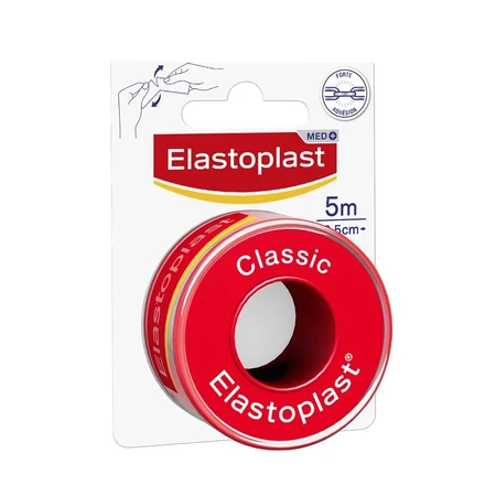 Elastoplast Erste-Hilfe-Klebeband zum Fixieren von Verbänden und Mullbinden Sparadrap Classic