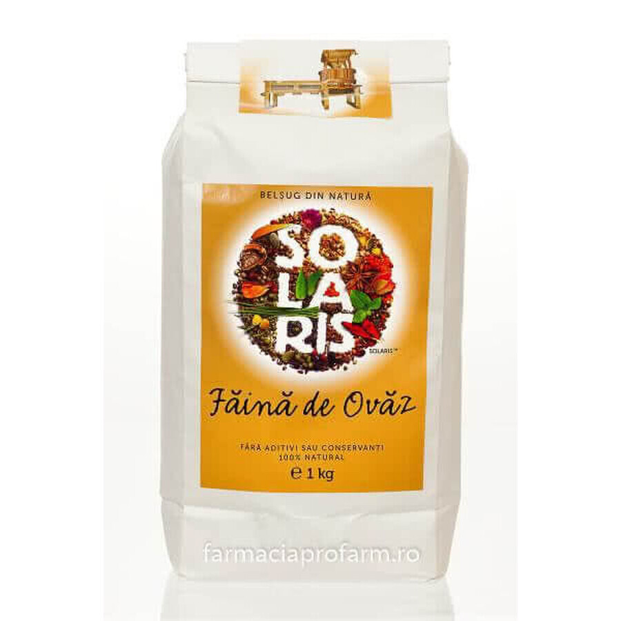 Oat flour, 1 kg, Solaris