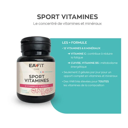 Eafit Vitamine per lo Sport 60 Gelule