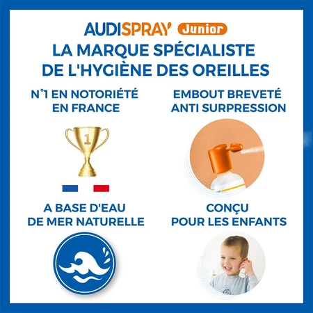 Audispray Limpieza Oídos Junior 25ml