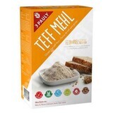 Făină fără gluten din Teff, 3 Pauly, 800 g, Haus Rabenhorst