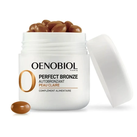 Oenobiol Perfect Bronze Self Tanning Clear Skin 30 Capsules