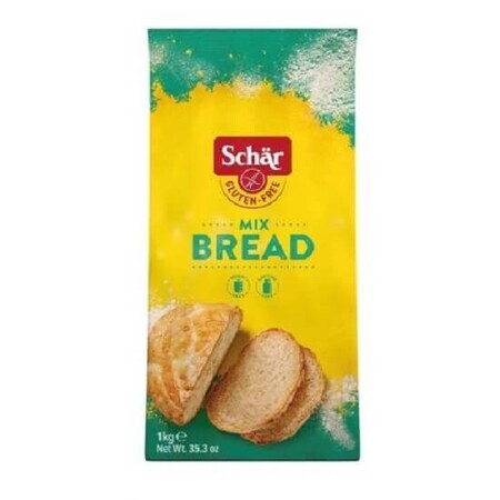 Faina fara gluten pentru paine Mix B, 1 kg, Schar