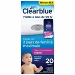 Test digital de ovulación Clearblue 20 varillas de prueba