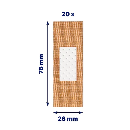 Elastoplast Tiritas Impermeables Extra Resistentes 1 Tamaño 20pcs