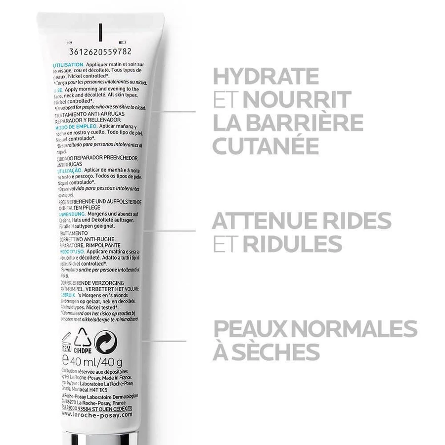 La Roche-Posay Hyalu B5 Anti-Rimpel, Herstellende, Vullende Verzorging 40ml