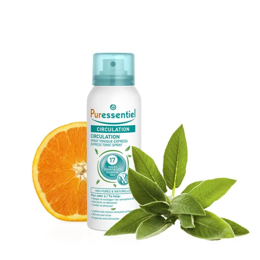 Puressentiel Circulation Espresso Tonic Spray Aux 17 Circulation 100ml