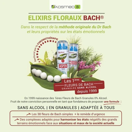 Kosmeo Fleurs de Bach Ménopause Bio 120 Granulat