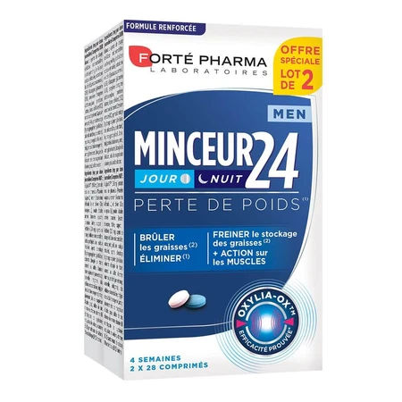 Forté Pharma Minceur 24 Men's Weight Loss Day/Night 2x28 Tablete
