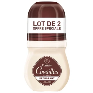 Cavaillès Dermato Deodorant Men 48H Roll On 2x50ml