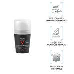 Vichy Deodorant pentru bărbați Roll-on Antiperspirant 48h Piele sensibilă 2x50ml