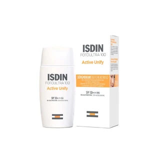 Isdin Active Unify FotoUltra 100 crema solar facial despigmentante SPF50+ 50ml