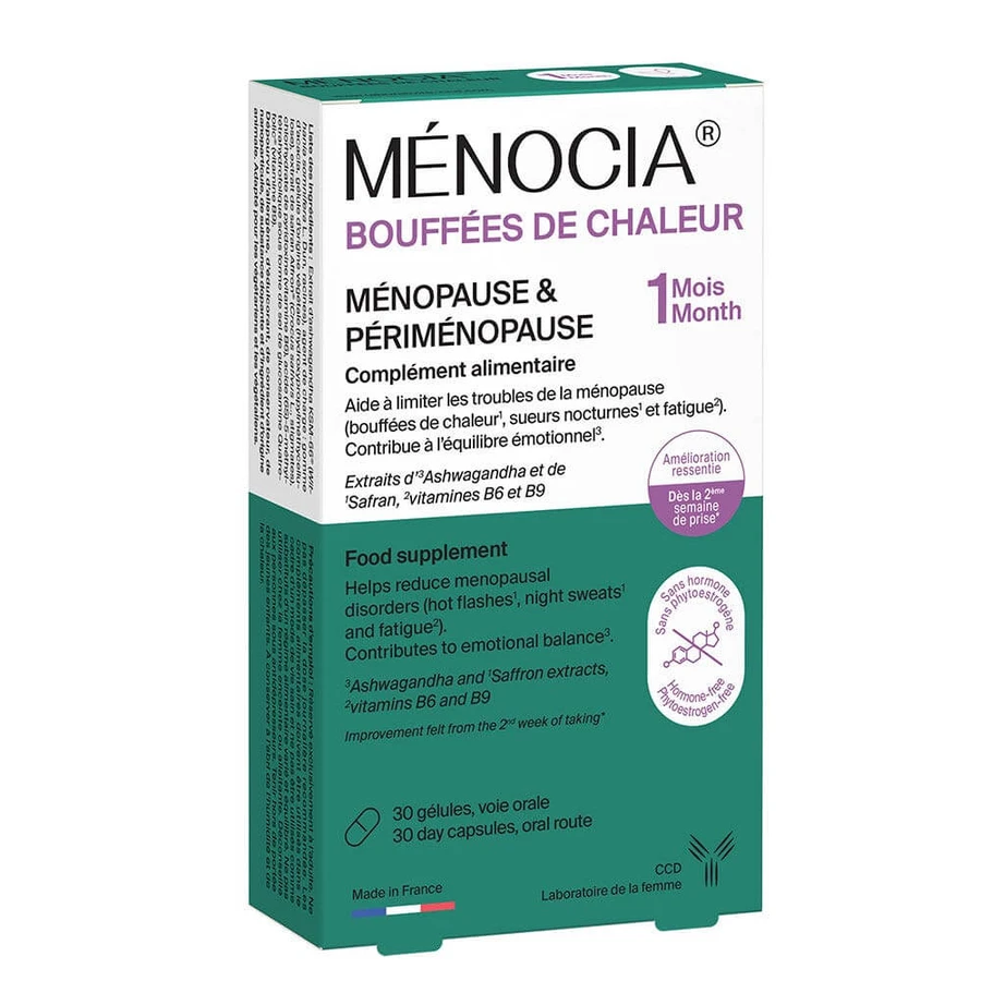 Ccd Menocia Opvliegers Menopauze & Perimenopauze 30 capsules