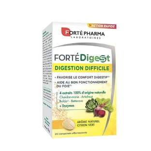 Forté Pharma Forté Digest Malas digestiones 20 comprimidos efervescentes
