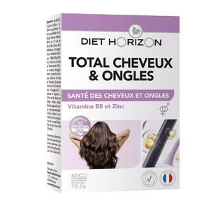 Dieet Horizon Totaal Cheveux & Ongles 60 garnituren