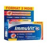 Forté Pharma ImmuVit'4G Senior Immuniteit Vitaminen, Mineralen en Fermenten 60 drielaagstabletten