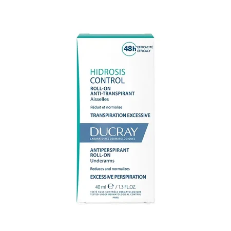 Ducray Hidrosis Control Roll-on Antitranspirant für die Achselhöhlen 2x40ml