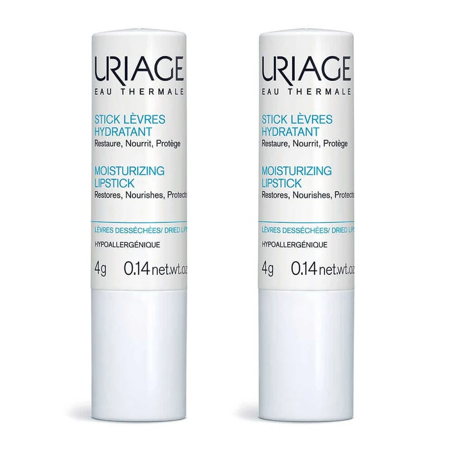 Uriage Thermal Water and Hydration Lipstick Moisturizing 2x4g