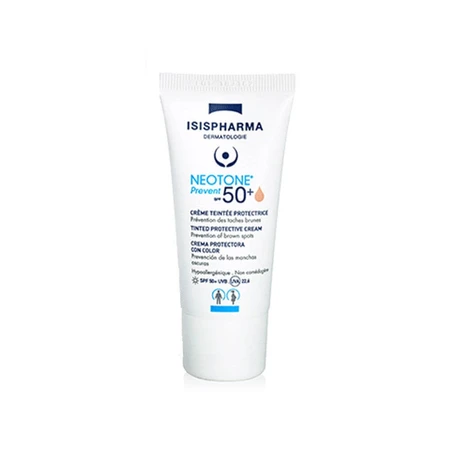 Isispharma Neotone Protective Color Cream Spf50+ Prevent Medium Tint 30ml