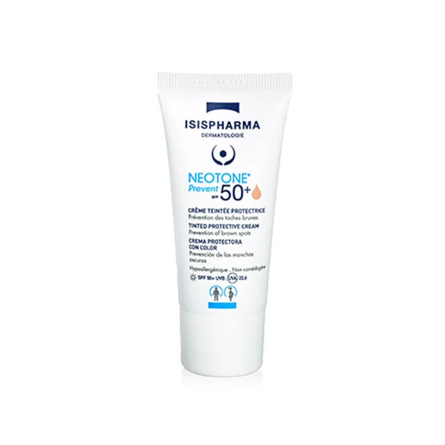 Isispharma Neotone Protective Color Cream Spf50+ Prevent Medium Tint 30ml