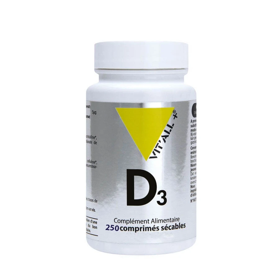 Vit'All+ Vitaminas D3 20µg 250 comprimidos