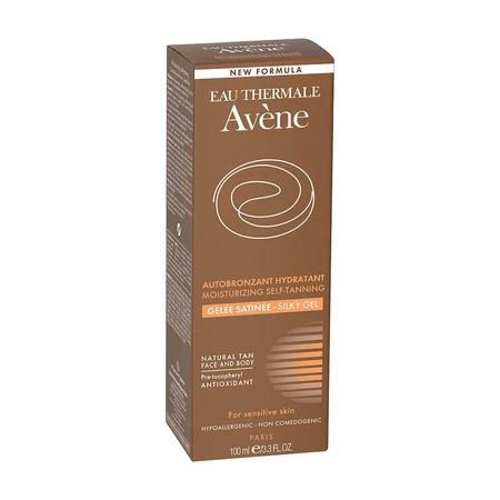 Avène Solari Self-tanning moisturizing satin gelée face and body sensitive skin 100ml