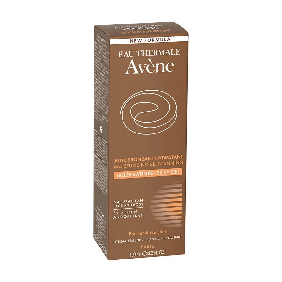 Avène Solari Self-tanning moisturizing satin gelée face and body sensitive skin 100ml