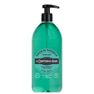 Le Comptoir Du Bain Savon De Marseille Corps Et Mains Extra Doux Peaux Sensibles 1L